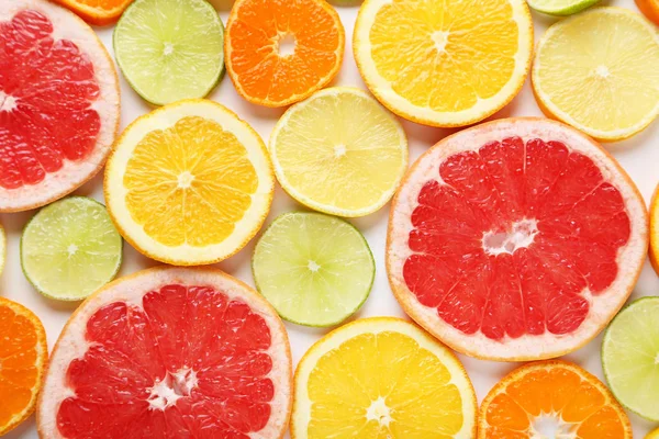 切片柑橘类水果 — 图库照片