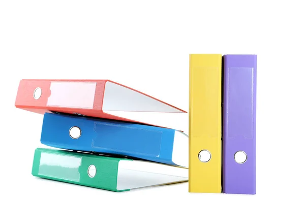 Colorful office folders — Stock Photo, Image