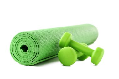 Yeşil fitness halter 