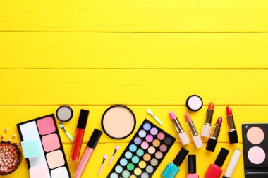 Farklı makyaj kozmetik 