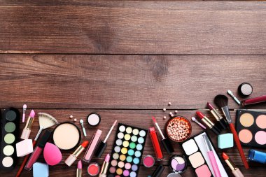 Farklı makyaj kozmetik 