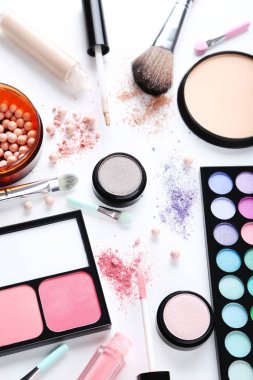 Farklı makyaj kozmetik 