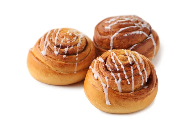 Fresh cinnamon buns — Fotografie, imagine de stoc