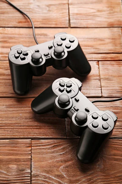 Joysticks noirs modernes — Photo