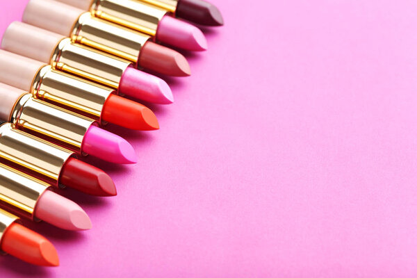 Fashion colorful lipsticks