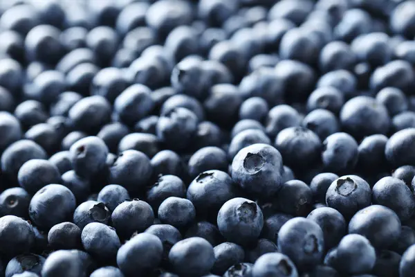 Reife und schmackhafte Blaubeeren — Stockfoto