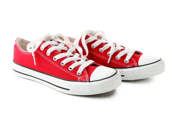 Par de zapatillas rojas — Foto de Stock
