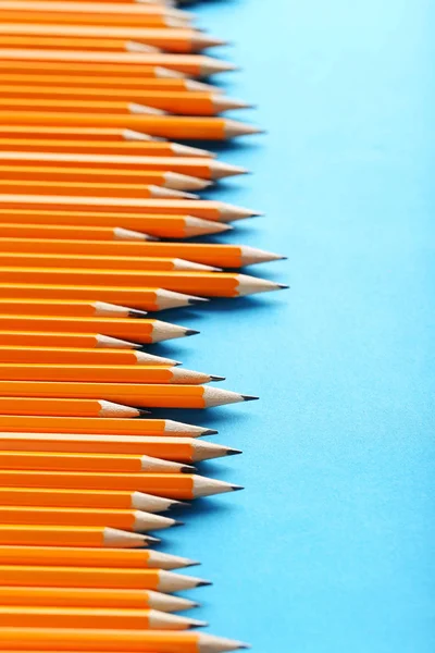 Žlutá výkresu tužky — Stock fotografie