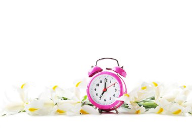 Iris buket ile çalar saat