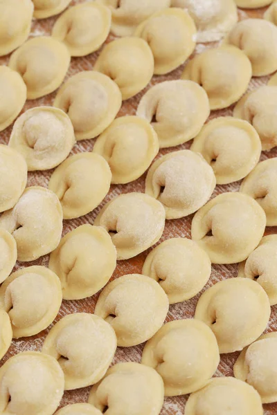 Gnocchi fatti in casa consistenza — Foto Stock