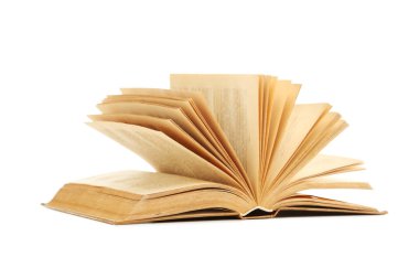eski açık kitap 