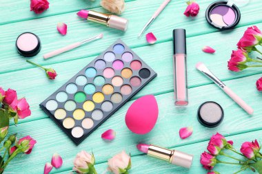 Farklı makyaj kozmetik