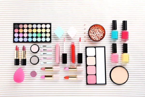 Verschiedene Make-up Kosmetika — Stockfoto