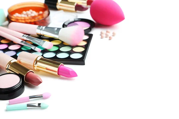 Verschillende make-up cosmetica — Stockfoto