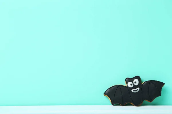 Свіже хеллоуїн імбирне печиво — стокове фото