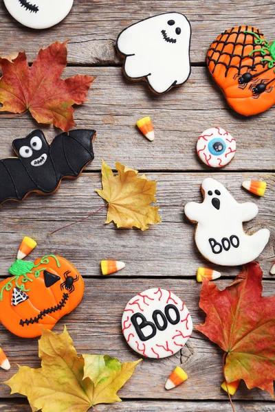 Taze Cadılar Bayramı gingerbread çerezleri