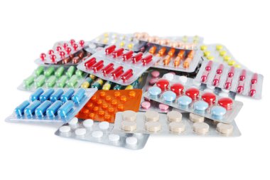 Blister paketleri farklı hap