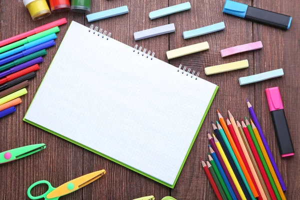 School supplies set — Stock Photo, Image