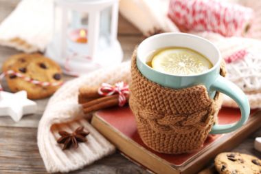 Masada bir fincan çay.