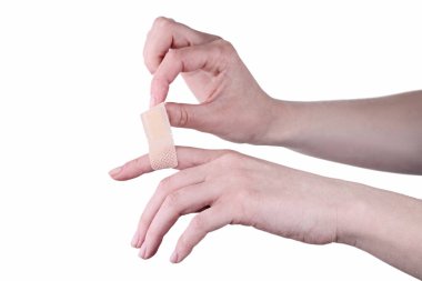 Tıbbi alçı yandan