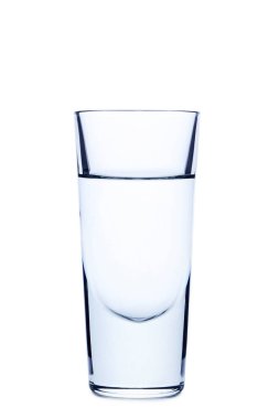 cam üzerine beyaz izole su ile