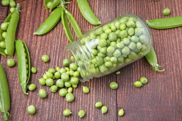 Guisantes verdes frescos — Foto de Stock