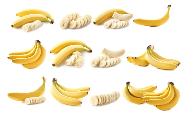 달콤한 바나나 콜라주 — 스톡 사진