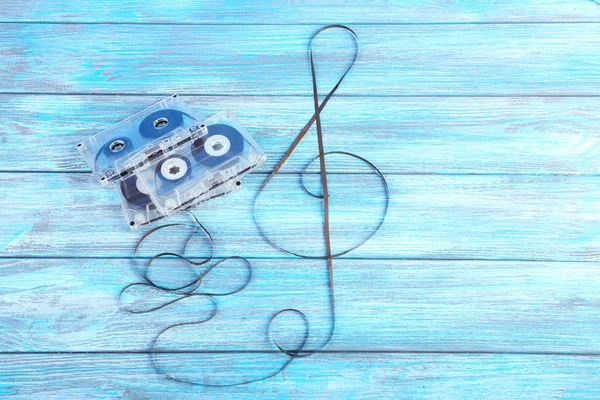 Starych kaset magnetofonowych — Zdjęcie stockowe
