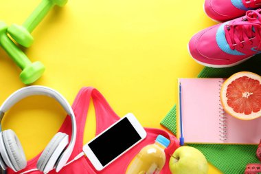 Fitness Ekipmanları sarı 