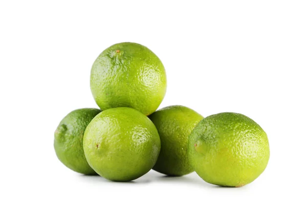 Rijpe groene limoenen (lemmetjes) — Stockfoto