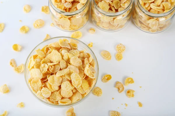 Glazed Cornflakes breakfast — Stock Photo, Image