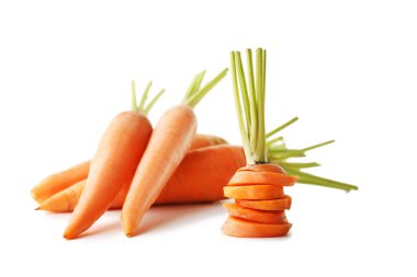 taze ve olgun havuç