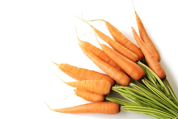 Fresh carrots isolated — Stock Photo, Image