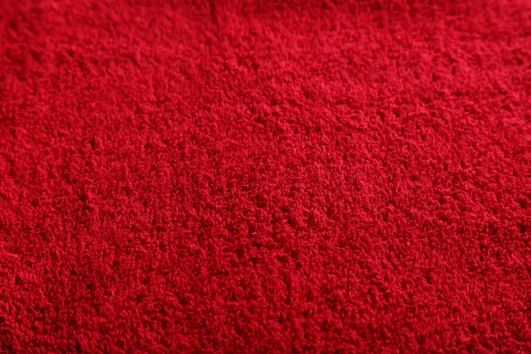 Red towel texture — Stock Photo, Image