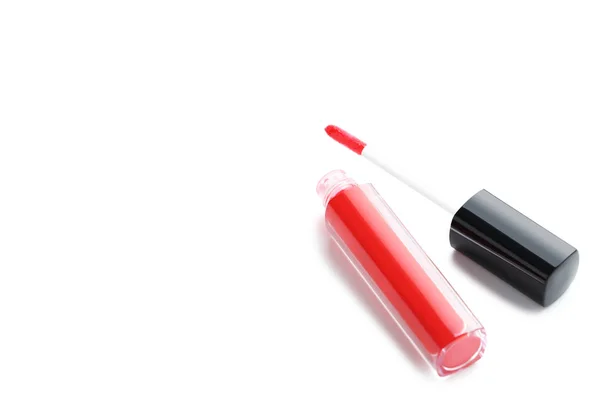 Red kleurrijke lipgloss — Stockfoto