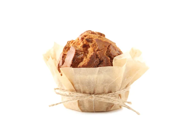 Chutný muffin izolovaný na bílém — Stock fotografie