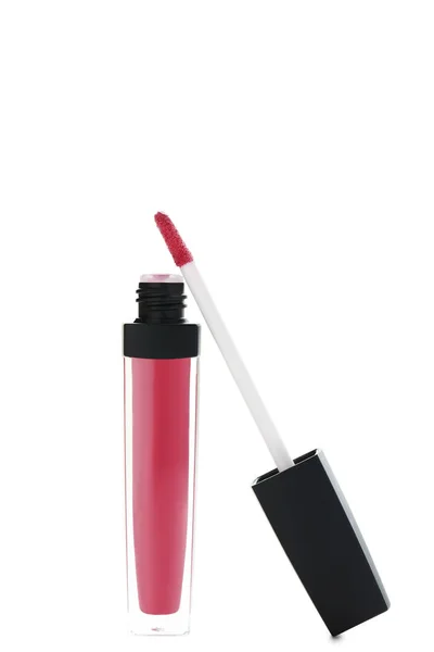 Kleurrijke roze lipgloss — Stockfoto