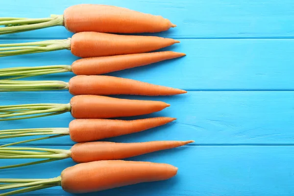 Fresh and ripe carrots — Stock Photo, Image