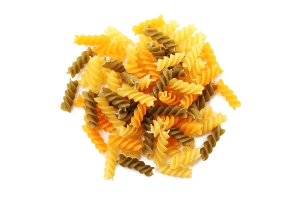 Spiral pasta på bord — Stockfoto