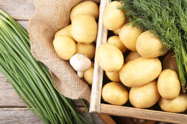 Patates dereotu ile sandık