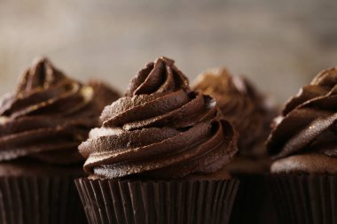 Lezzetli çikolata cupcakes
