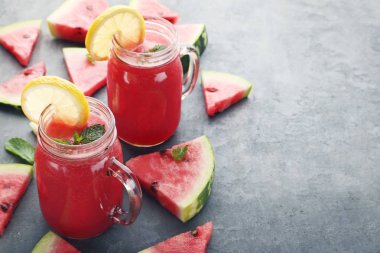 Karpuz yüzlü Cam Kavanoz 