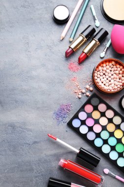 Farklı makyaj kozmetik 