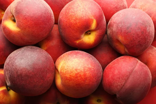 Söta nektariner frukt bakgrund — Stockfoto