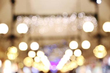 renkli Bokeh ışıkları 