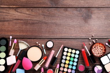 Farklı makyaj kozmetik 