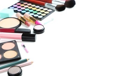 Farklı makyaj kozmetik 