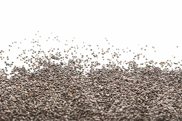 Heap of chia seeds — Stock Photo, Image
