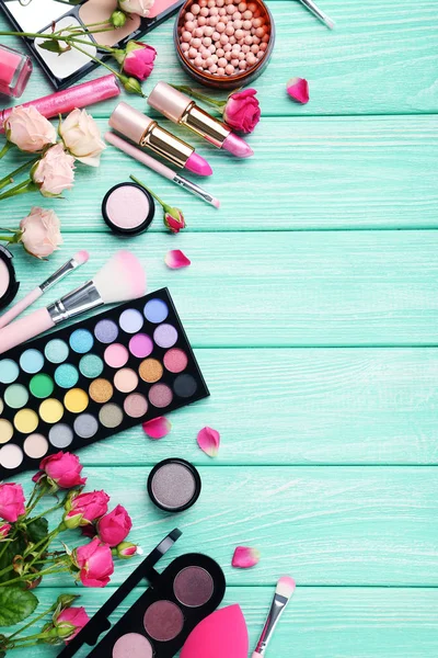 Farklı makyaj kozmetik 