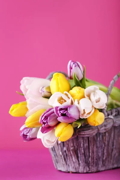 Hermoso ramo de tulipanes —  Fotos de Stock